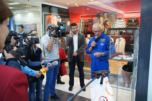 Media presence at the opening tour in Bucharest