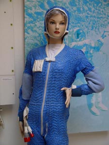 Cooling underwear for space suit